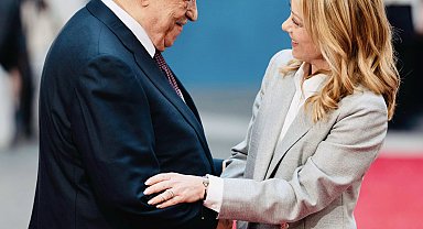 Filistin Devlet Başkanı Abbas, İtalya Başbakanı Meloni ile görüştü