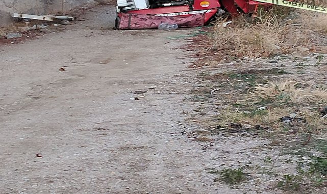 İlaç yazdırdığı hastanenin otoparkında traktör kazasında öldü