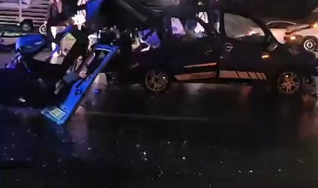 İstanbul- Başakşehir'de zincirleme trafik kazası; yaralılar var -1