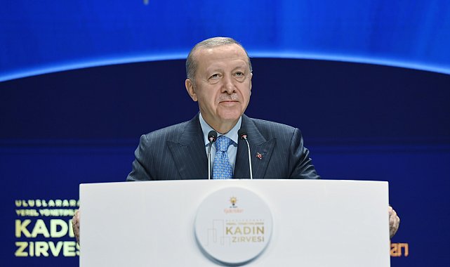 İstanbul- Cumhurbaşkanı Erdoğan: Kadın elinin değdiği yerde huzur ve düzen olur