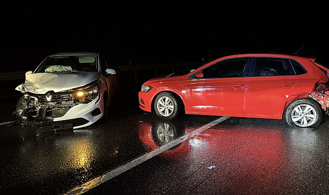 Kaza yapan alkollü sürücü, ağaçlık alana silah saklarken yakalandı
