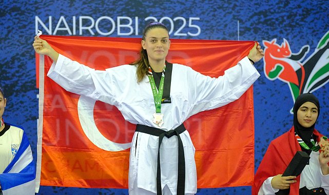Milli Tekvandocu Begüm Kavukcuoğlu dünya şampiyonu