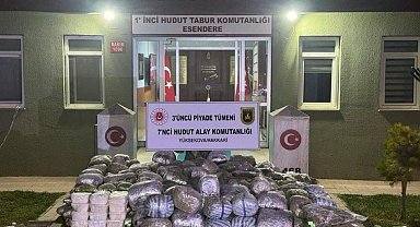 MSB: Hakkari hududunda 258,9 kilo uyuşturucu ele geçirildi
