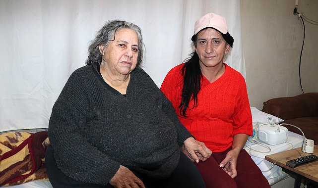 Park yapılacak alandaki gecekonduyu boşaltmaları istenen anne: İlaçlarımı bile zor alıyorum