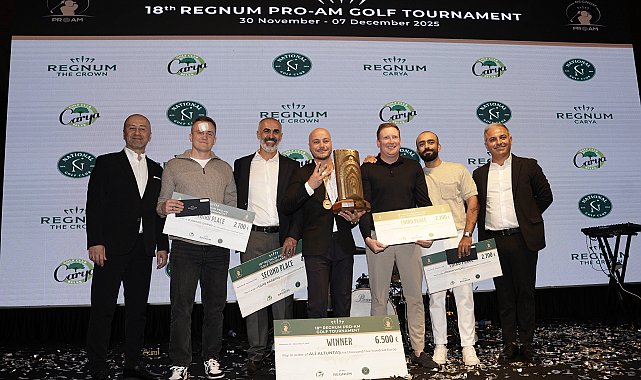 Regnum Carya Pro-Am Golf Turnuvası'nın şampiyonu Ali Altuntaş