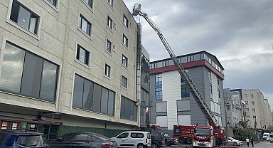 Restoranda yangın çıktı, otelde kalanlar tahliye edildi