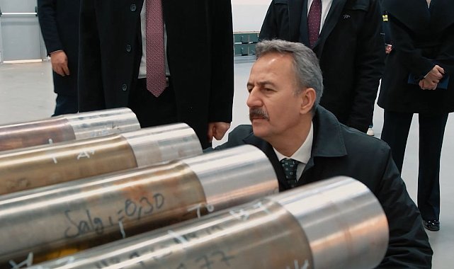 Savunma Sanayii Başkanı Görgün, mühimmat ve barut üretim tesislerini inceledi