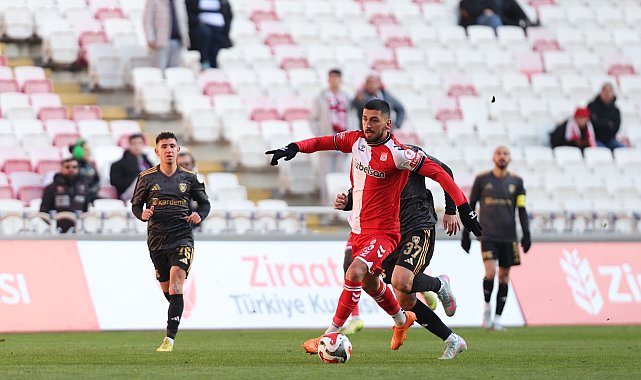 Sivasspor Ziraat Türkiye Kupası'na veda etti