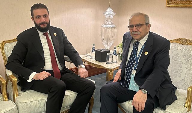 Suriye Cumhurbaşkanı Şara, Lübnan Başbakanı Selam ile Katar'da görüştü