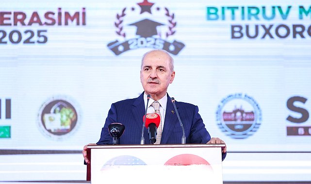 TBMM Başkanı Kurtulmuş, Sağlık Bilimleri Üniversitesi Ebu Ali İbn Sina Buhara Devlet Tıp Enstitüsü Mezuniyet Töreni'ne katıldı