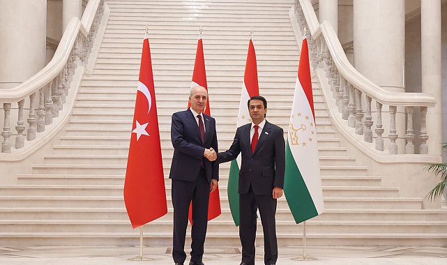 TBMM Başkanı Kurtulmuş, Tacikistan Ali Meclisi Milli Meclis Başkanı Emomali ile bir araya geldi