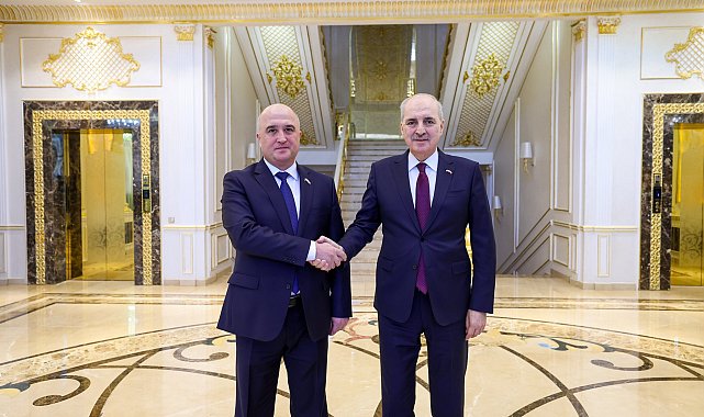 TBMM Başkanı Kurtulmuş, Tacikistan Temsilciler Meclisi Başkanı Idizoda ile bir araya geldi