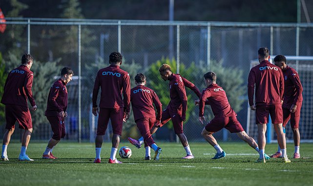 Trabzonspor'da Göztepe maçı hazırlıkları sürüyor