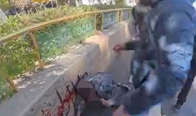 Yengesine mesaj atıp buluşmaya çağıran kişiyi dövüp tabancayla bacağından vurdu