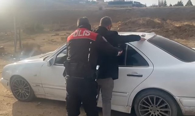 15 ayrı suçtan aranan şüpheli takip sonucu yakalandı