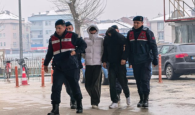 250 metrelik internet kablolarını çalan 2 şüpheli tutuklandı