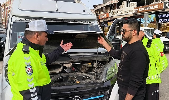 28 sürücüye toplam 116 bin 976 lira ceza kesildi