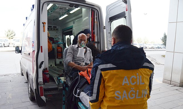 Aksaray'da 9 kişi, sobadan sızan gazdan zehirlendi