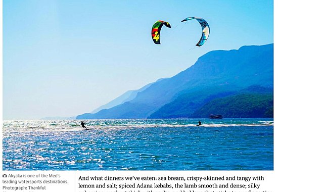 Akyaka, The Guardian'da: Kitlesel turizme direnen ender sahil kasabası