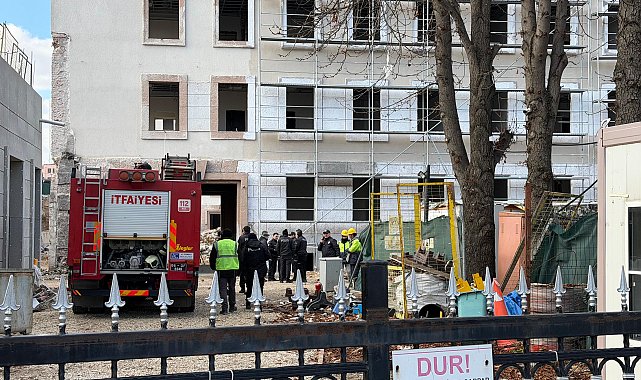 Ankara'da inşaat işçilerinin kaldığı 3 konteyner yandı