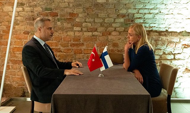 Bakan Fidan, Finlandiya Dışişleri Bakanı Valtonen ile bir araya geldi