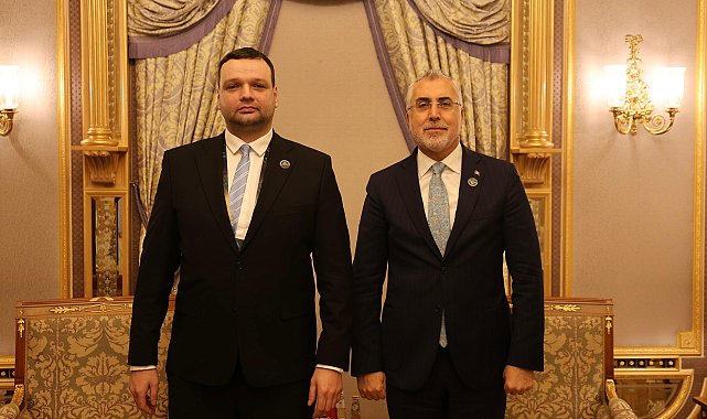 Bakan Işıkhan, Letonya Sosyal Refah Bakanı Uzulnieks ile görüştü