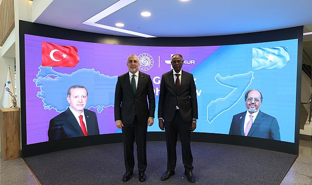 Bakan Işıkhan, Somalili mevkiidaşı Salim Alio ile bir araya geldi