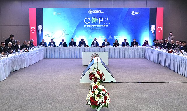 Bakan Kurum, 'COP31 Başkanı' olarak Antalya'da ilk hazırlık toplantısını yaptı