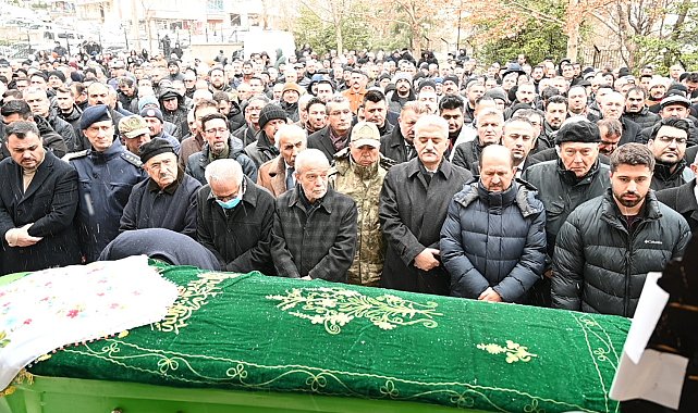 Bakan Yardımcısı Ramazan Can'ın kayınvalidesi, son yolculuğuna uğurlandı
