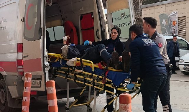 Bakımını yaptığı pres makinesine sıkışan tekniker ağır yaralandı
