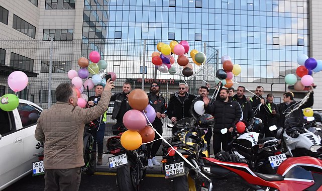 Balonlar Beyza için gökyüzüne uçtu