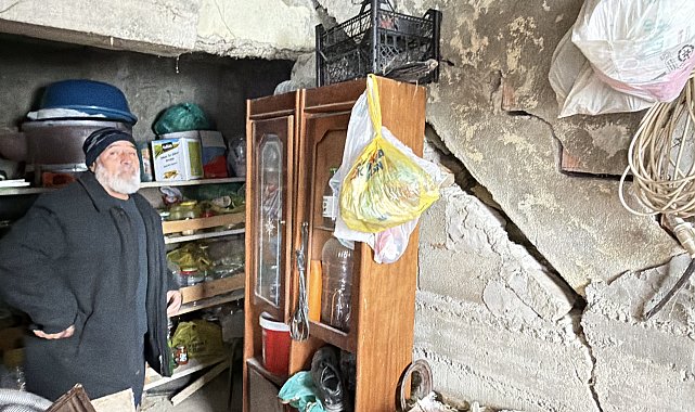 Bartın'ın heyelan; 16 evin duvarlarında çatlaklar oluştu