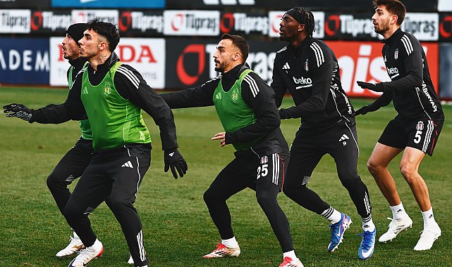Beşiktaş, Ankara Keçiörengücü maçı hazırlıklarını sürdürdü