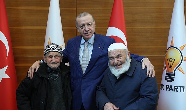 Cumhurbaşkanı Erdoğan, Düzceli vatandaşlarla görüştü