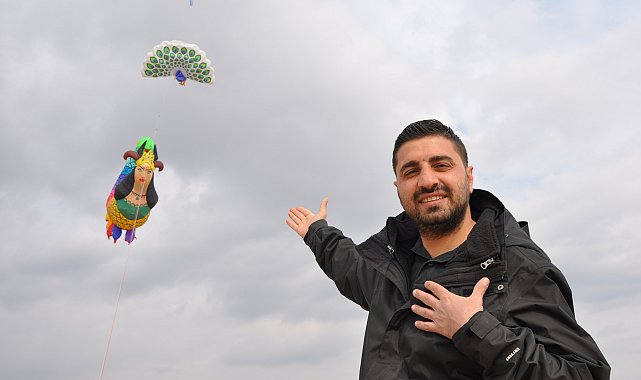 Dünya birincisi 'tavus kuşu' uçurtmasıyla Türkiye'yi Katar'da temsil edecek