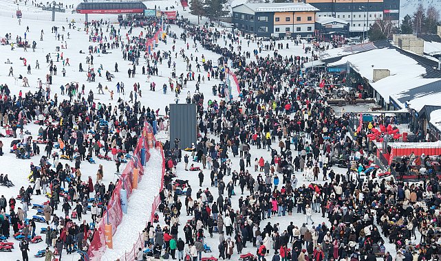 Erciyes, sömestirde 1,2 milyon ziyaretçi ağırladı
