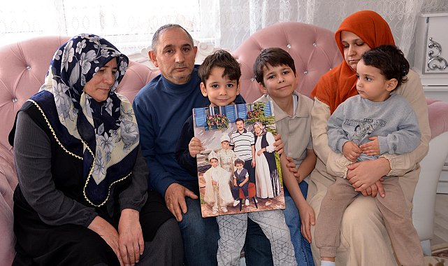 Erzurum'daki yangında 3 işitme engelli çocuk babasız kaldı