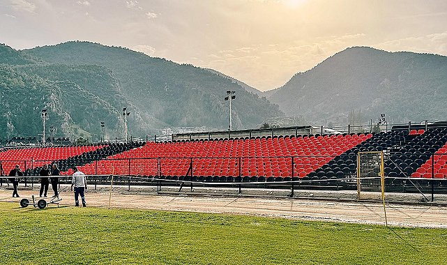 Fethiye'de tarihi maç günü