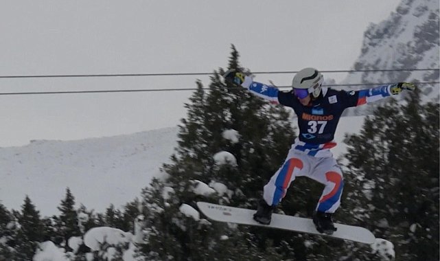 FIS Snowboard Cross European Cup 2026, Erzincan'da başladı