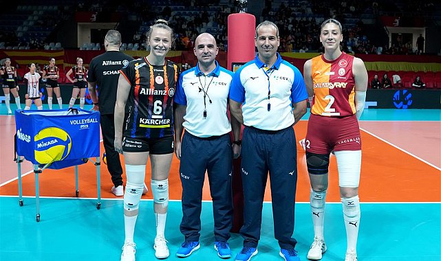 Galatasaray Daikin, Stuttgart'ı 3-1 mağlup etti