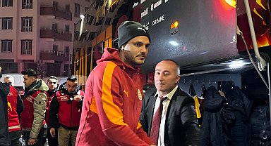 Galatasaray kafilesi Gaziantep'e geldi