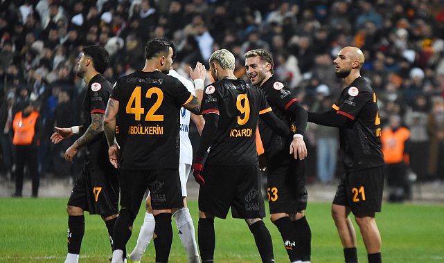 Galatasaray, kupada 2'de 2 yaptı