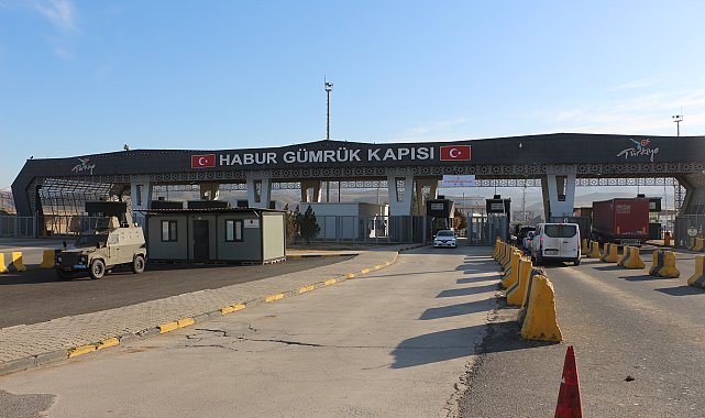 Habur Sınır Kapısı'nda 2025'te 3,4 milyar dolarlık ihracat