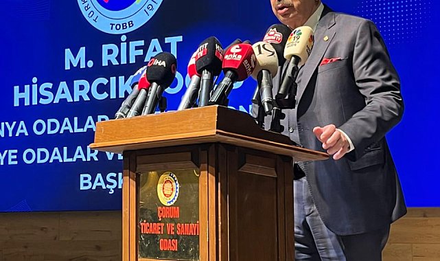 Hisarcıklıoğlu: Çorum, 12'nci büyük ihracatçı şehir haline geldi