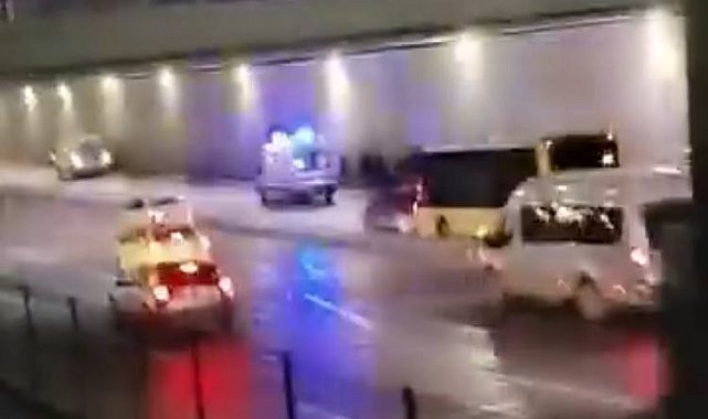İstanbul - Beylikdüzü'nde minibüsün çarptığı kadın hayatını kaybetti