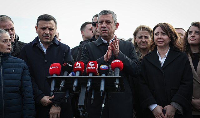 İstanbul - Özgür Özel Silivri'de konuştu