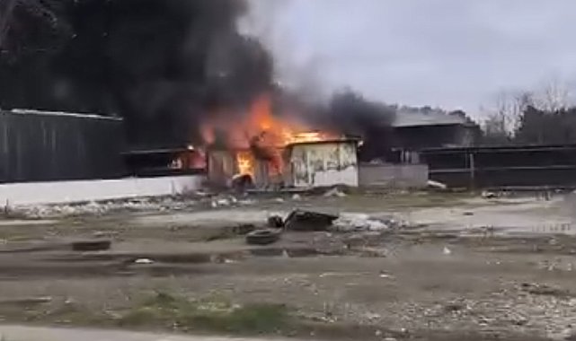 İstanbul - Şile'de işçi konteynerinde yangın: 1 ölü