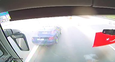 İstanbul - Silivri'de 2 kişinin öldüğü kazanın otobüs kamerasının görüntüleri ortaya çıktı