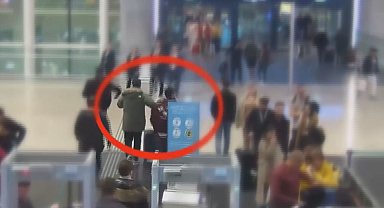 İstanbul - Şişli cinayetinin şüphelilerinin İstanbul Havalimanı'ında yakalandığı anların görüntüleri ortaya çıktı