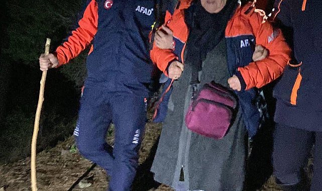 İzmir'de kayıp kadın ormanlık alanda bulundu